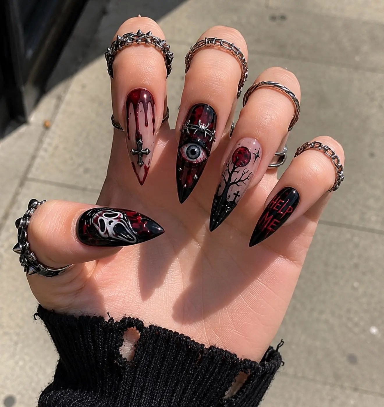 halloween nail designs 11
