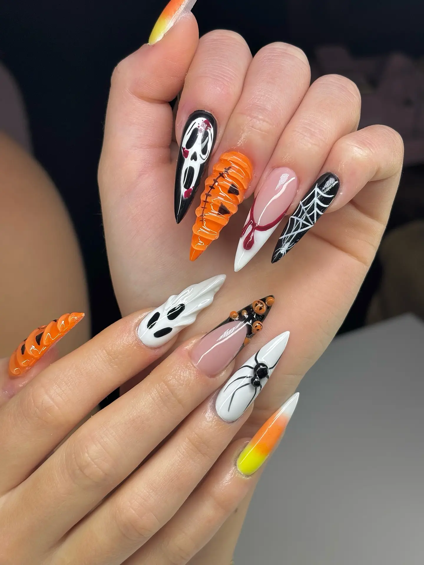 halloween nail designs 3