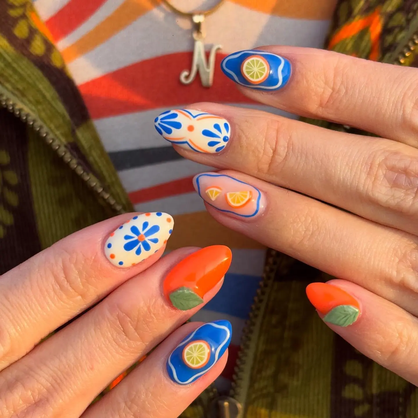 nails for trip to spain 2 nails for trip to spain 2