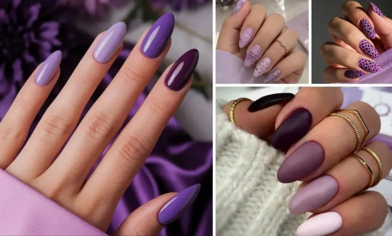 nails that match with purple dress 1 1