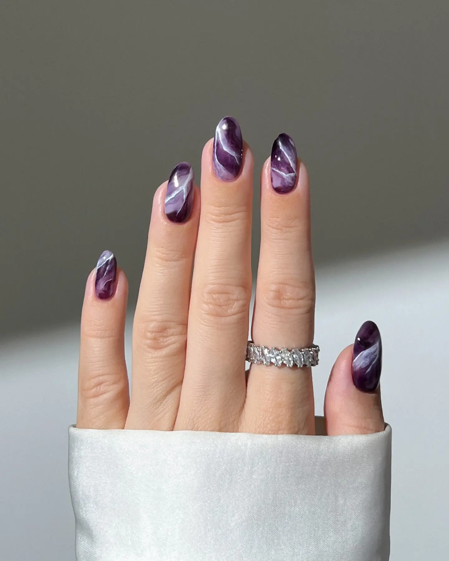 nails that match with purple dress 1