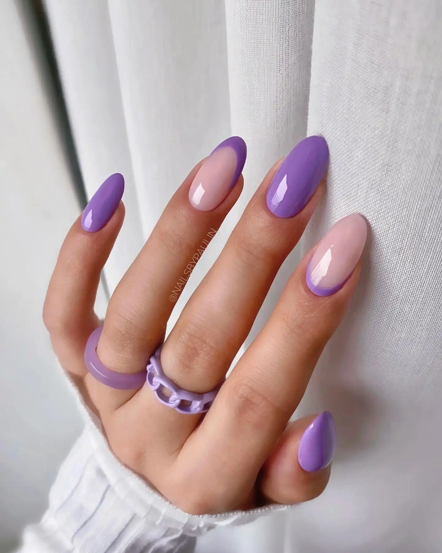nails that match with purple dress 10