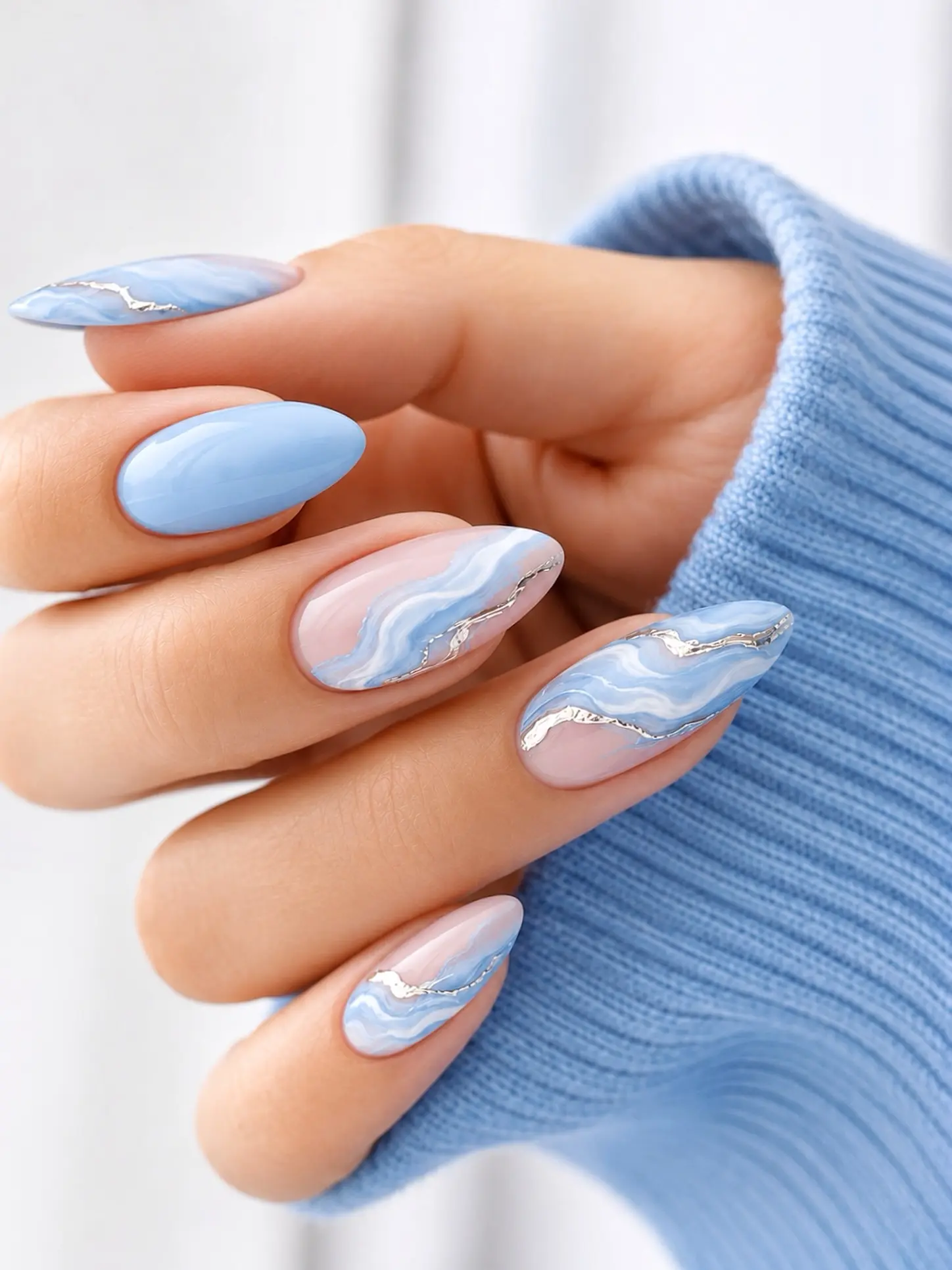 nails to match blue dress 10 nails to match blue dress 10