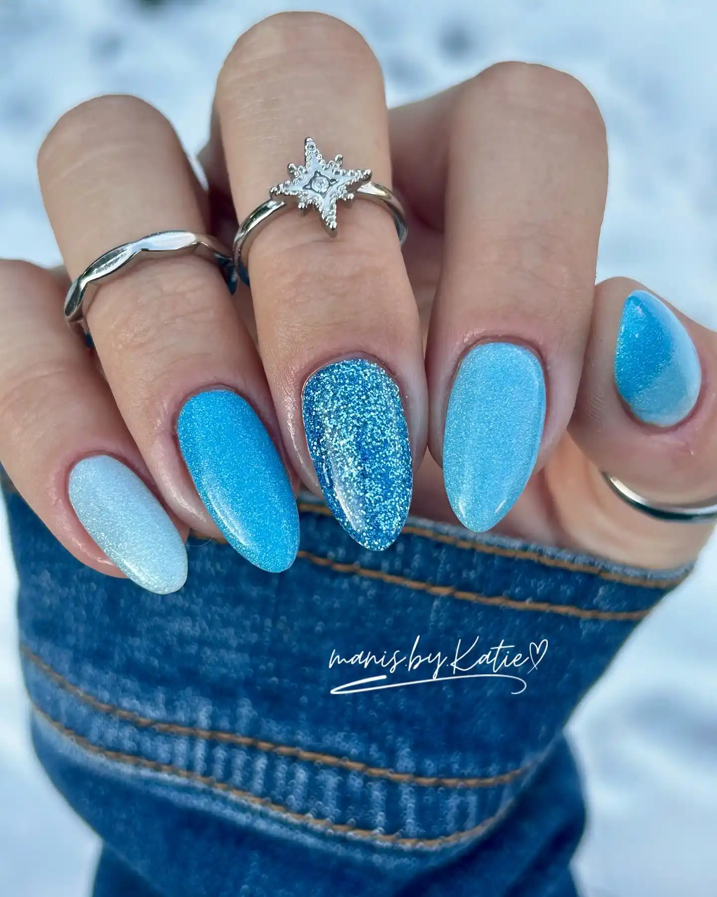 nails to match blue dress 2 nails to match blue dress 2