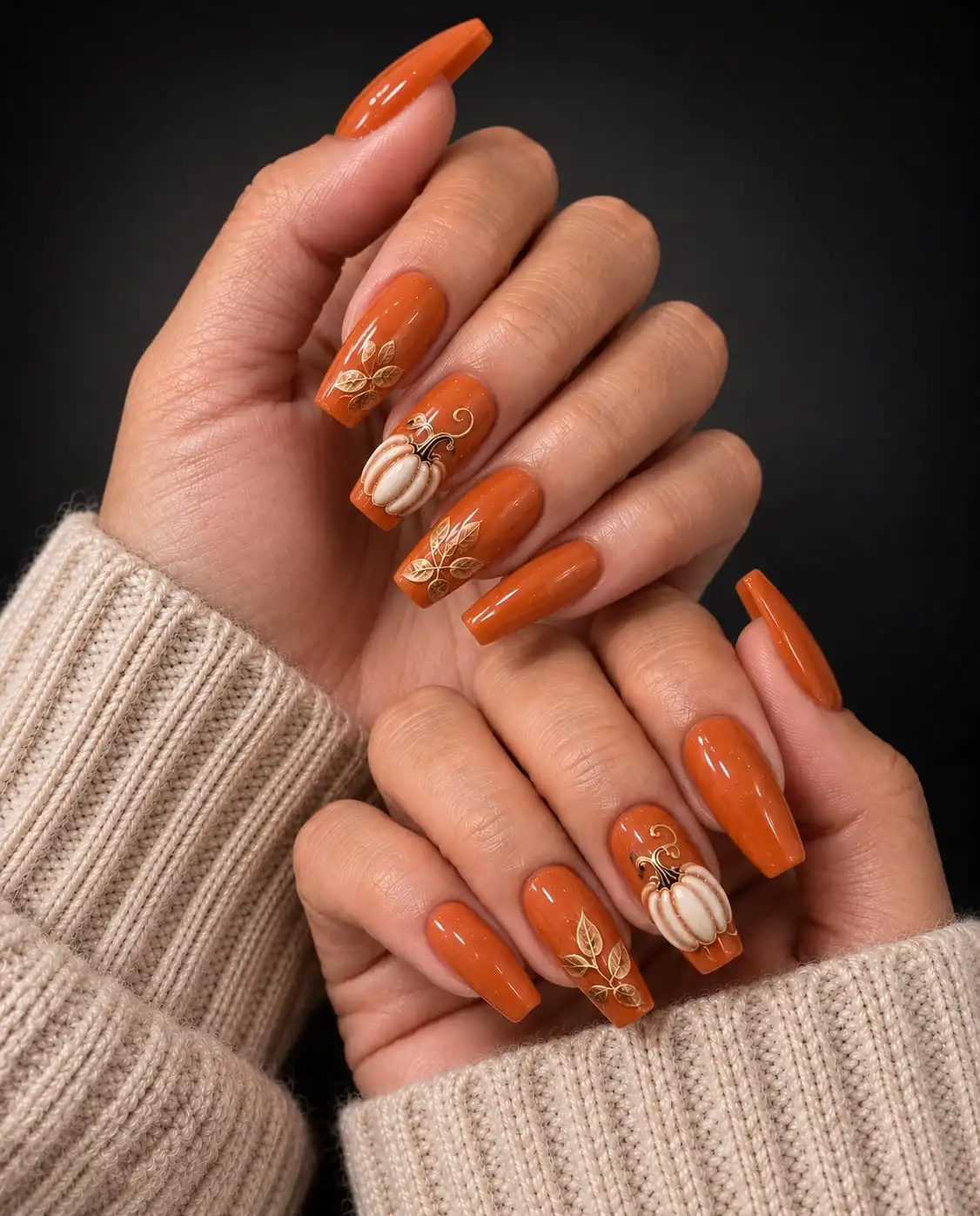 pumpkin nail ideas 14 pumpkin nail ideas 14
