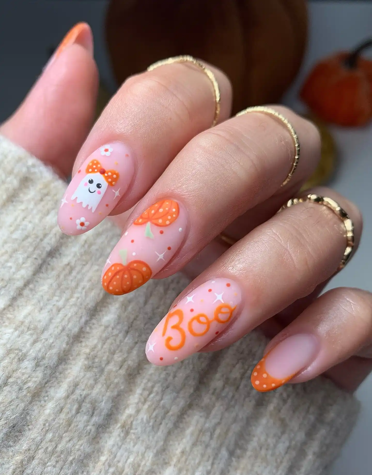 pumpkin nail ideas 5 pumpkin nail ideas 5