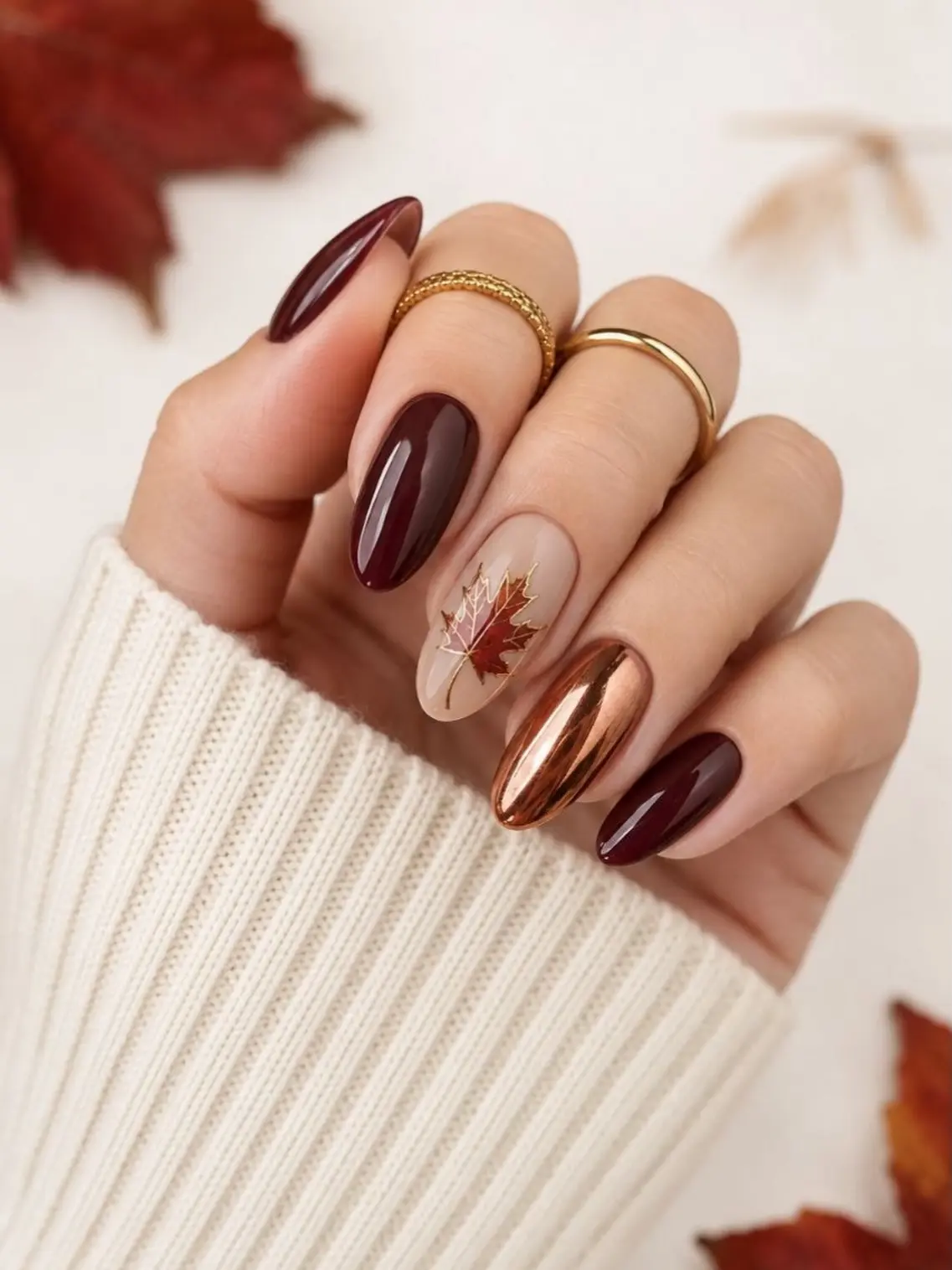 trendy fall nails 9